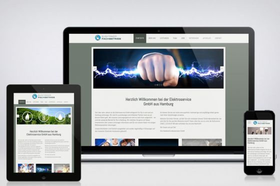 Handwerker Webseite - Homepage - Handwerksbetrieb
